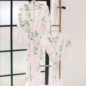 Sunrise Robe champagne pink